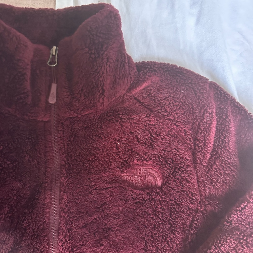 The North Face Deep Red Fleece Jacket